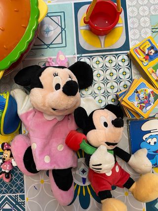 Lote Juguetes Mickey Mouse, Bambi, Pinocho