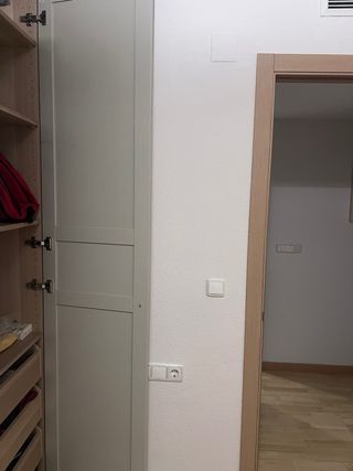 Puertas armario Pax Flisberget Ikea gris