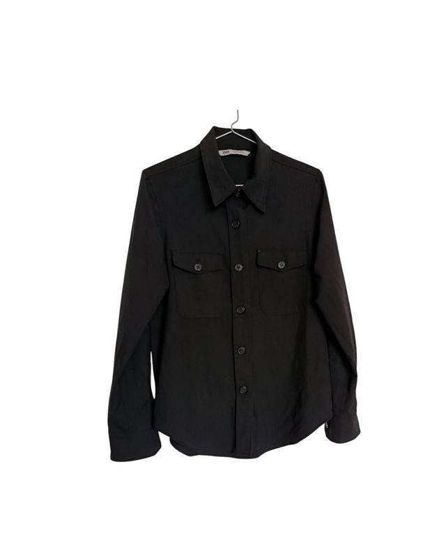 Camisa Zara Negra Talla S