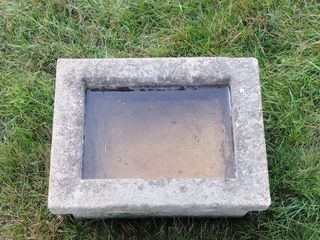 Pila Rectangular de Granito 39x30x20