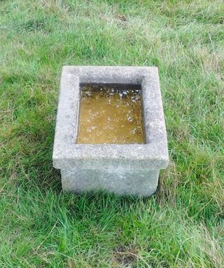 Pila Rectangular de Granito 39x30x20