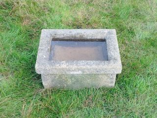 Pila Rectangular de Granito 39x30x20