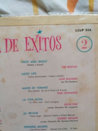 Recital de Éxitos Vinilo RCA Beatles