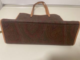 Borsa Etro Paisley Marrone e Rossa