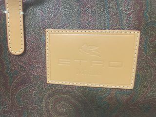Borsa Etro Paisley Marrone e Rossa