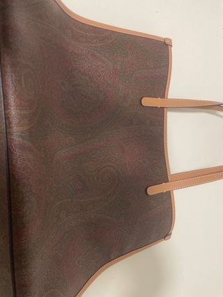 Borsa Etro Paisley Marrone e Rossa