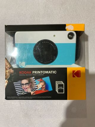 Kodak Printomatic Cámara Azul y Blanca