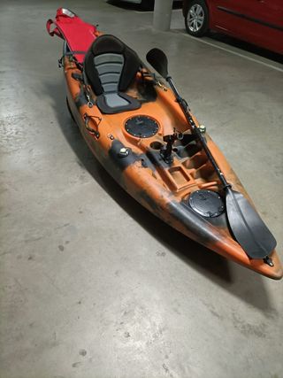 AtlanticKayak de pesca naranja