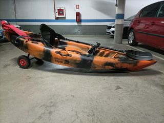 AtlanticKayak de pesca naranja