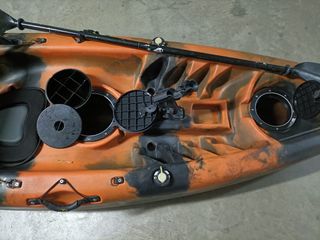 AtlanticKayak de pesca naranja