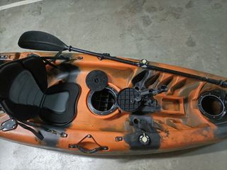 AtlanticKayak de pesca naranja