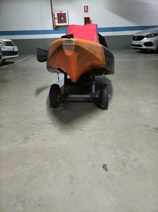 AtlanticKayak de pesca naranja