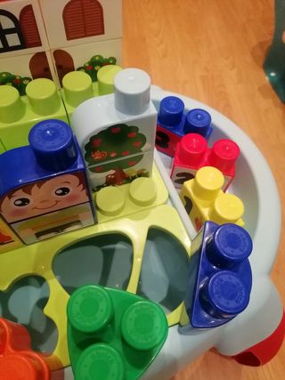 Mesa de bloques para bebés +12 meses