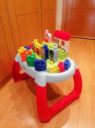 Mesa de bloques para bebés +12 meses