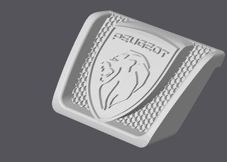 Logo Capó Peugeot 307