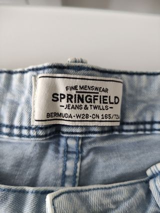 Bermudas Vaqueras Springfield Talla 36