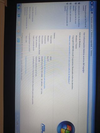 Notebook Asus Blanco