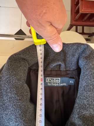 Abrigo Ralph Lauren Gris