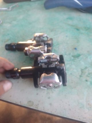 Pedales para bicicleta de aluminio