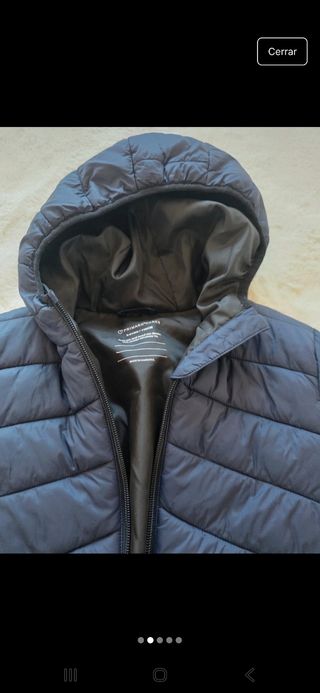 Abrigo niño Primark T. 5-6 años, 116 cm.