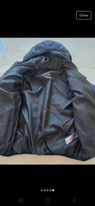 Abrigo niño Primark T. 5-6 años, 116 cm.