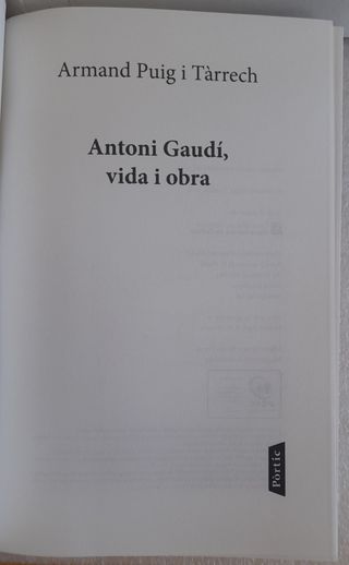 Antoni Gaudí: vida i obra