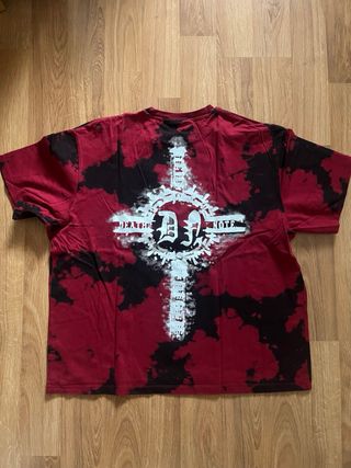 Camiseta Death Note XL Roja y Negra Bershka