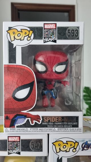 Lote Funko Pop Marvel 5 figuras