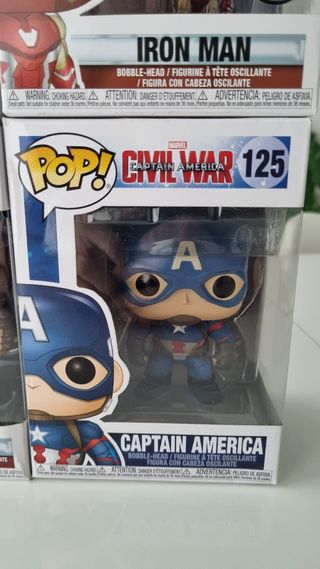 Lote Funko Pop Marvel 5 figuras