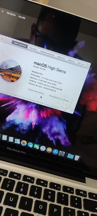MacBook Pro 13 Finales 2009 Plata