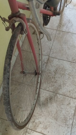 Bicicleta Clásica Roja NECTO