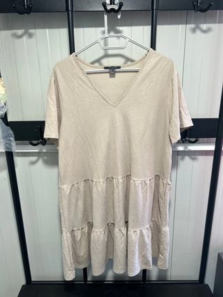 Vestitino Primark Beige Taglia 48