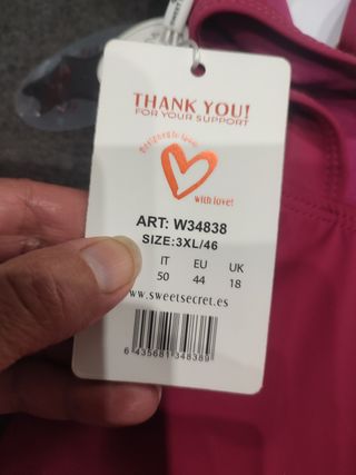 Costume Sweet Secret tg 50