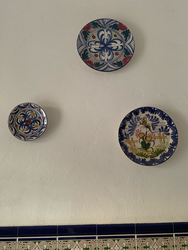 Platos de cerámica decorativos