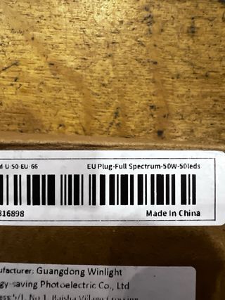 Luz LED para Cultivo de Plantas - Nova