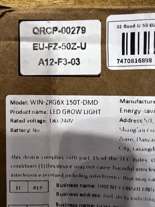 Luz LED para Cultivo de Plantas - Nova