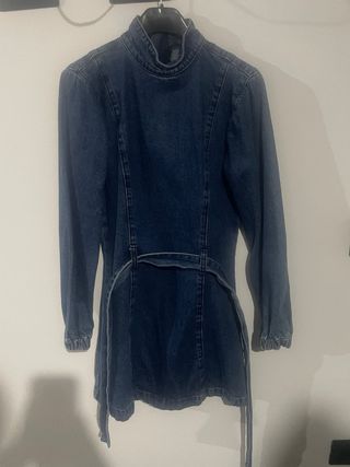 Vestito Jeans Petite Blu XXS/32