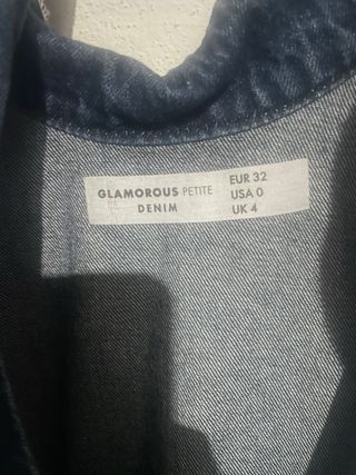 Vestito Jeans Petite Blu XXS/32