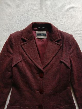 Cappotto Liu Jo donna viola taglia S