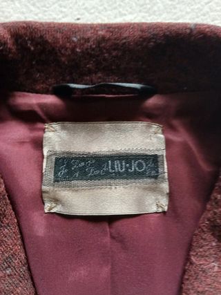 Cappotto Liu Jo donna viola taglia S