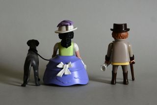 Playmobil Pareja Victoriana Con Perro