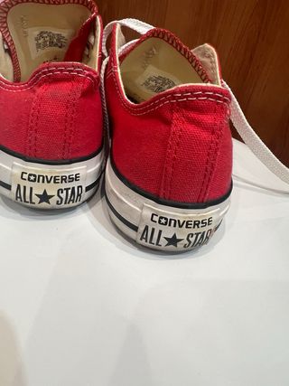 Zapatillas Converse Rojas Talla 37