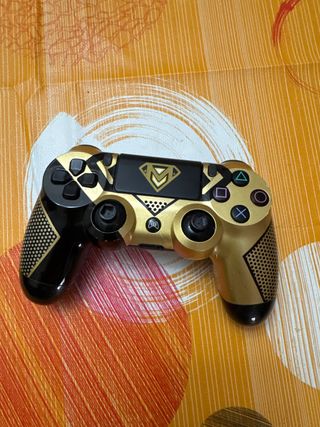 Mando PS4 Dorado Compatible