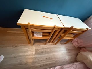 Pupitre infantil con silla