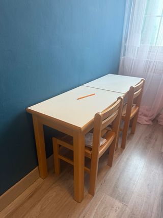 Pupitre infantil con silla