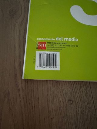Cuaderno conocimiento del medio. 3º. SM