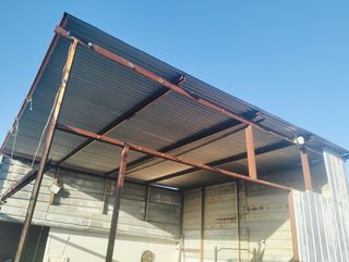 Estructura nave 6x6 + chapas