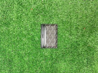 Tarjetero Goyard Negro y Marron