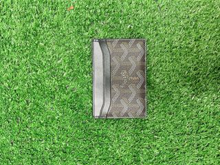Tarjetero Goyard Negro y Marron