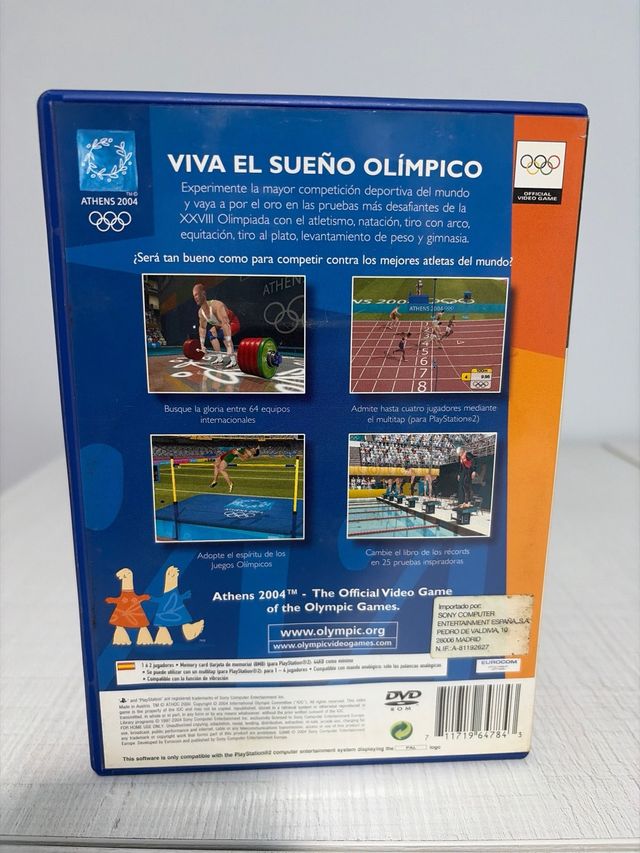 Gioco PS2 Atene 2004